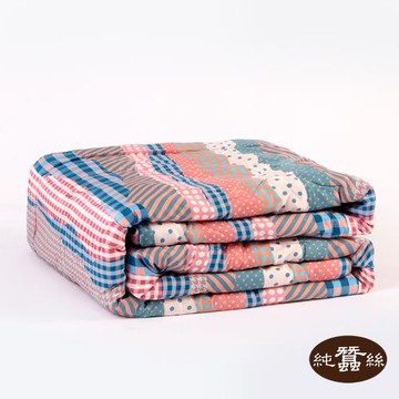 【岱妮蠶絲】精美數位印花絲棉緞蠶絲涼被0.7kg-童話故事(PHS38E01)