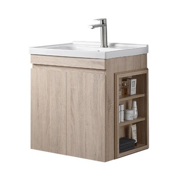 PV5560-K30/6148/3712-K30馬丁木紋隱藏面盆置物櫃60cm無蓋