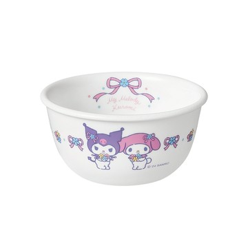 【美國康寧 CORELLE】(三麗鷗)酷洛米&美樂蒂My Melody and Kuromi-325ml飯碗