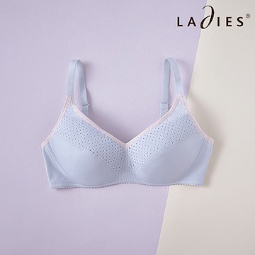 蕾黛絲-Step 2 學習成長型冰咖啡紗曉女生A-C無鋼圈內衣 淺灰