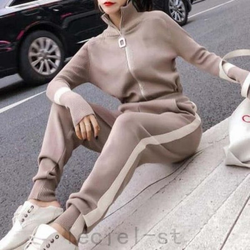 豪華ラッピング無料 セットアップレディーススウェットスエットジャージ上下上下セットセット春秋春服新作19大きいサイズ大人可愛いかわいい オシャレおしゃれ セットアップレディーススウェットスエットジャージ上下上下セッ トップス Www Decengineering Net