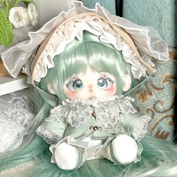 臺灣出貨 20cm娃衣 20cm棉花娃娃衣服 20cm中式民國風娃衣套裝 20cm玩偶替換裝 無屬性娃衣 娃娃衣服