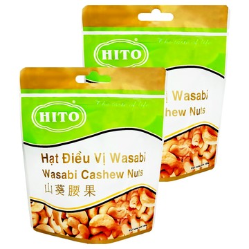 HITO 山葵腰果 口感酥脆 粒粒飽滿  100g  2包