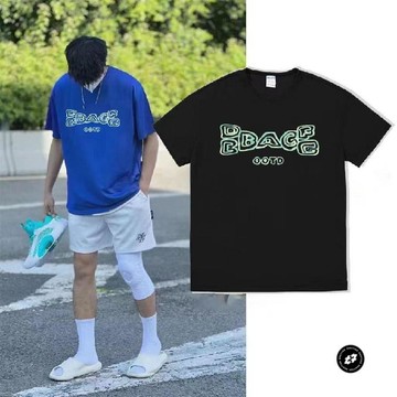 美式短袖網眼速幹投籃寬鬆透氣訓練籃球休閒運動上衣跑步T恤健身男士運動輕薄上衣 男士透氣薄款T恤 男士排汗運動寬鬆半袖