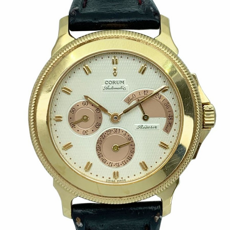 CORUM(コルム) リザーブ ド マルシェ 73.109.56 YG/革 AT