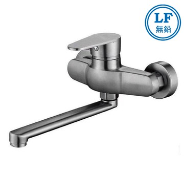 【LF無鉛認證 304不鏽鋼冷熱混合水龍頭】台製40芯/E201