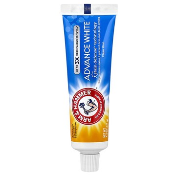 Arm & Hammer, AdvanceWhite，極速美化牙膏，清新薄荷味，4.3 盎司（121 克）