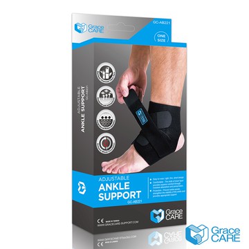 Grace CARE 竹炭護踝  8字包覆護踝 台灣製造 可穿進鞋 護踝 護踝推薦
