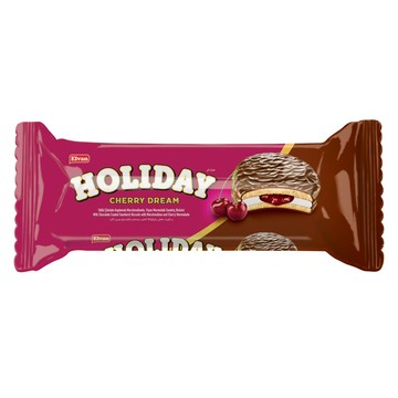 HOLIDAY櫻桃醬夾心巧克力派240g