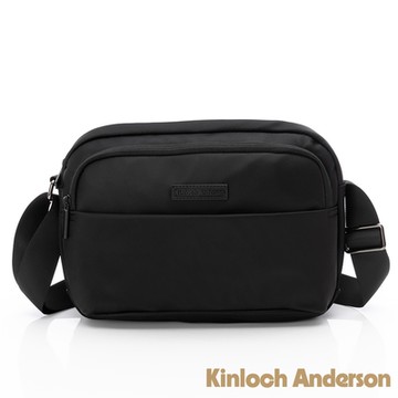 【金安德森】Blithe 大容量側背包-自信黑