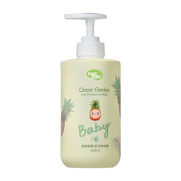 nac nac - 果漾保濕2合1洗沐浴精-500ml