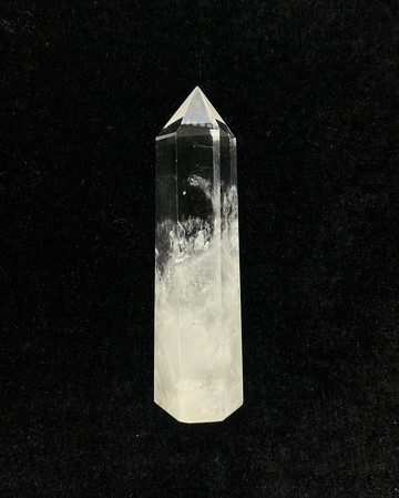 山嵐。半盆 聚寶盆 白晶 居家擺件 白水晶 晶柱 女巫彩寶