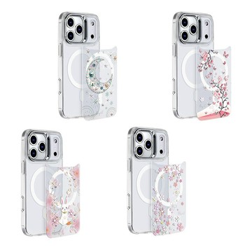 apbs iPhone系列 可拆式磁吸片材彩鑽手機殼-單售片材12