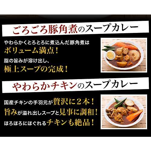 スープカレー 4食入 スープカレーの素 レトルト 北海道 札幌 ルー スープカレーの作り方 セット 北海道 カレー