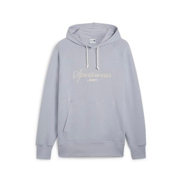 【PUMA官方旗艦】流行系列Classics+長厚連帽T恤 男性 62427563