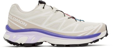 Salomon 灰白色 XT-6 运动鞋