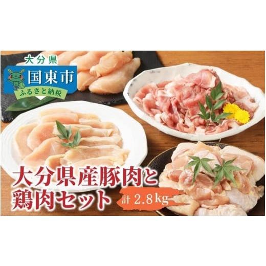 ふるさと納税 大分県 国東市 小分けで使いやすい！大分県産豚肉と鶏肉3種セット2.8kg_1830R