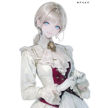 【9 月新作】07-142-0185 人物貼紙 幻想復古浪漫喫茶