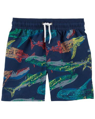 Toddler Shark Swim Trunks
