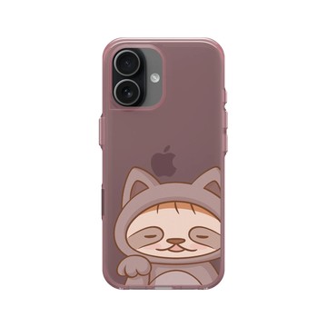 iPhone 17 Clear (相機按鈕) 晶醺玫 - Keigo - Sleepy Sloth
