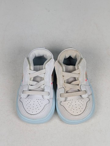 微瑕疵-左腳鞋面鞋帶泛黃 CI3436-184 3C AIR JORDAN 1 LOW ALT TD 白彩魔鬼氈