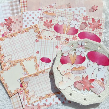 Autumn Series Paper Items Set & Individual Items