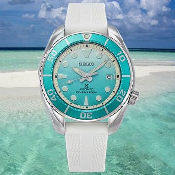 SEIKO精工 PROSPEX 限量 馬爾地夫沙洲 機械腕錶 聖誕節 禮物 送禮 6R35-03M0G/SPB539J1