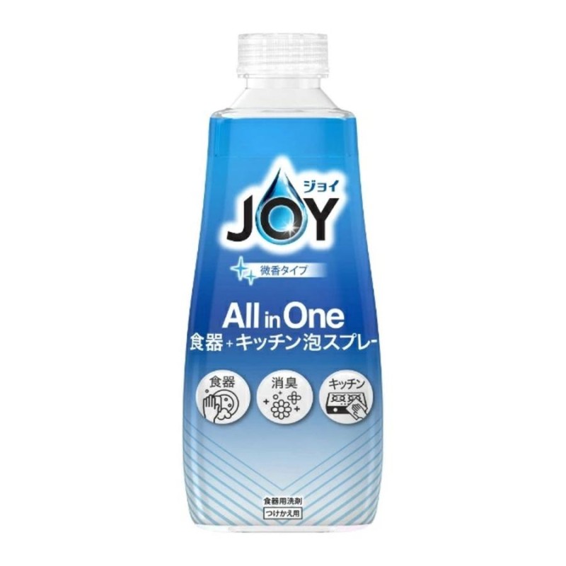 P&G JOY ジョイ All in One 食器+キッチン 泡スプレー 微香タイプ つけかえ用 300ml | LINEブランドカタログ