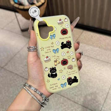 🔥iPhone手機殼｜果凍磁吸貓適用蘋果17/16/15promax二合一12/11軟xr創意防摔軟殼