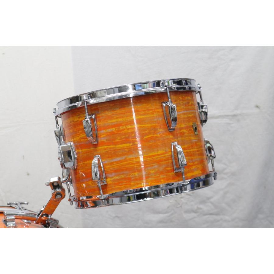 Vintage 60s Ludwig ModOrange  22 13 16