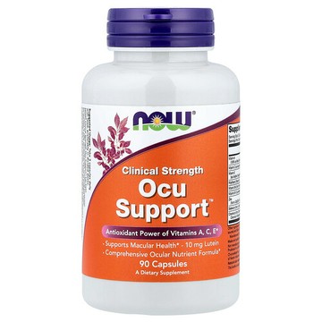 NOW Foods, 科學強度 Ocu 幫助™，90 粒膠囊