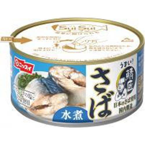 ニッスイ SuiSuiオープン うまい！鯖匠 さば水煮 180g缶×24個入