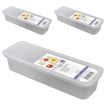 NAKAYA 保鮮盒 K581-1 透明 630ml  3個  1組