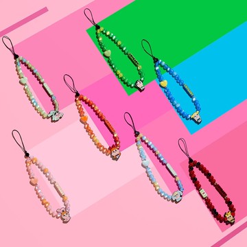 POPMART泡泡瑪特 CRYBABY x 飛天小女警 手機掛鏈盲盒 哭娃系列