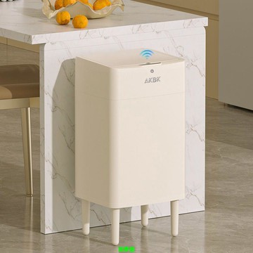 免運 附發票 垃圾桶 不鏽鋼垃圾桶 家用垃圾桶 帶蓋垃圾桶 垃圾桶智能感應廚房專用不銹鋼客廳家用大容量高檔帶蓋2023款全館八折 快速出貨M0910