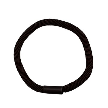 D074韓版大地色髮圈咖啡色  1入