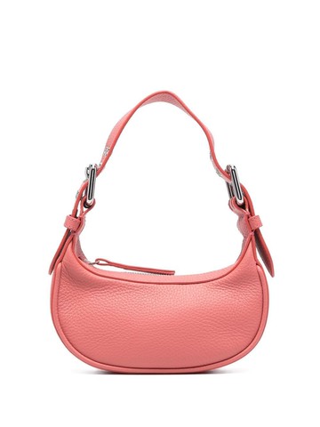 BY FAR - Mini Soho leather shoulder bag - women - Bullhide Leather - One Size - Pink