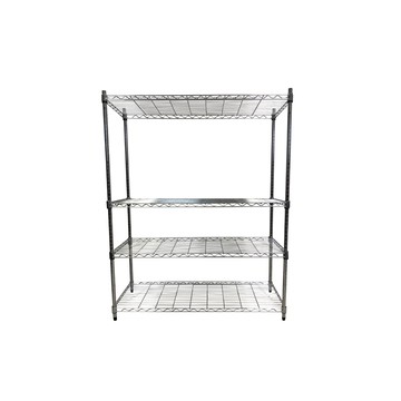 我塑我形 120 x 45 x 135 cm MIT耐重萬用鐵力士鍍鉻四層架 收納架 置物架 鐵力士架 鞋架