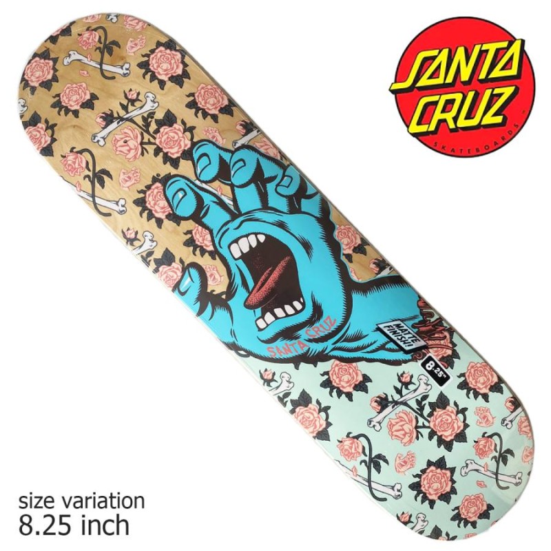 SANTA CRUZ サンタクルーズ デッキ スケボー CHECK TRIP HAND 7.75inch