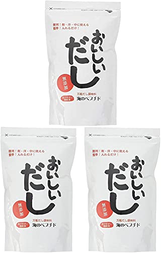 無添加 だし 海鮮 料理だし おいしいだし 海のペプチド 500g3袋セット