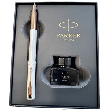 PARKER 新Vector威雅XL系列 月光白限定版鋼筆墨水禮盒組