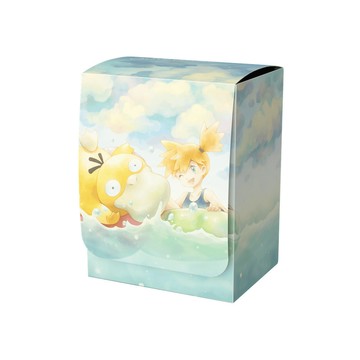 【窩作夥】小霞&可達鴨 卡盒 內附兩片隔板 可放入60張卡片 寶可夢 PTCG