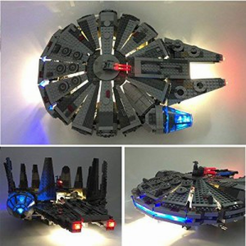 MOC LEGO レゴ 75105 スター・ウォーズ ミレニアム・ファルコン LED 