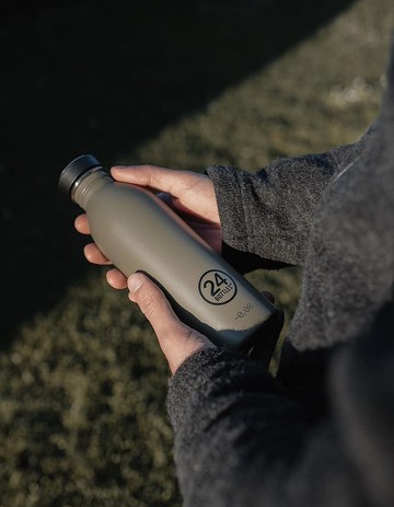 【URBAN超輕量羽毛系列】磨沙面 Sage - 500ml不鏽鋼瓶