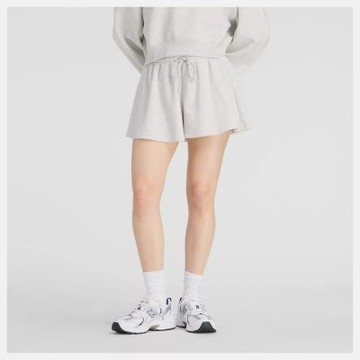 New Balance 法式毛圈圓領 女 短褲 WB61Y4U7AHH-F