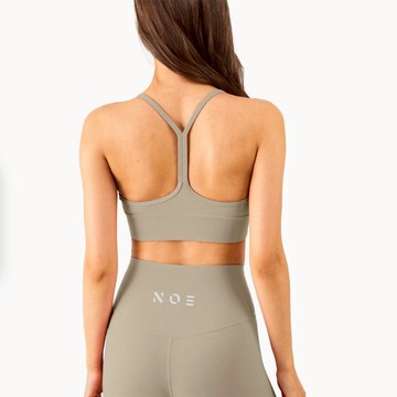 WOMEN'S ESSENTIAL SILM FIT SPORTS BAR 卡其色DesertKhaki S