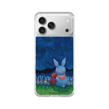 iPhone 17 Pro Max ClearX (MagSafe 兼容) 晶透白 - 幾米 Jimmy Liao - 世界別為我擔心-在一起