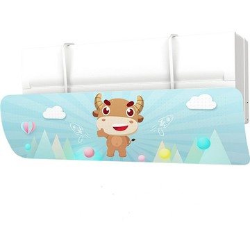 空調擋風板防直吹通用壁掛式遮風板導風罩出風口隔冷氣擋板月子簾