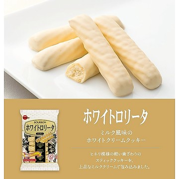 【無國界零食屋】日本 Bourbon 北日本 奶油風味條餅 奶油 牛乳 牛奶 煉乳 奶油捲 煉乳捲 餅乾 98g