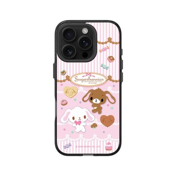 iPhone 16 Pro Clear 酷墨灰 - 三麗鷗-蜜糖邦尼 Sugarbunnies - 烘焙時間